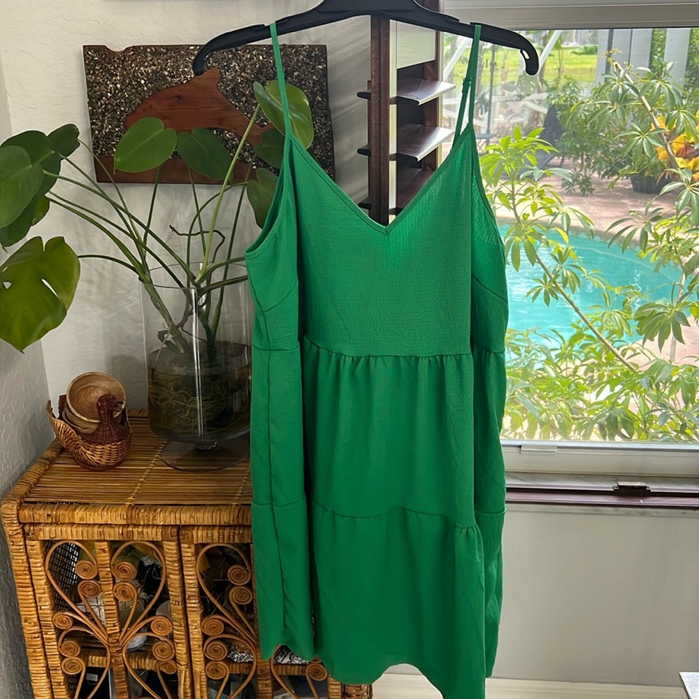SHEIN,  spaghetti strap dress, knee length, new condition.